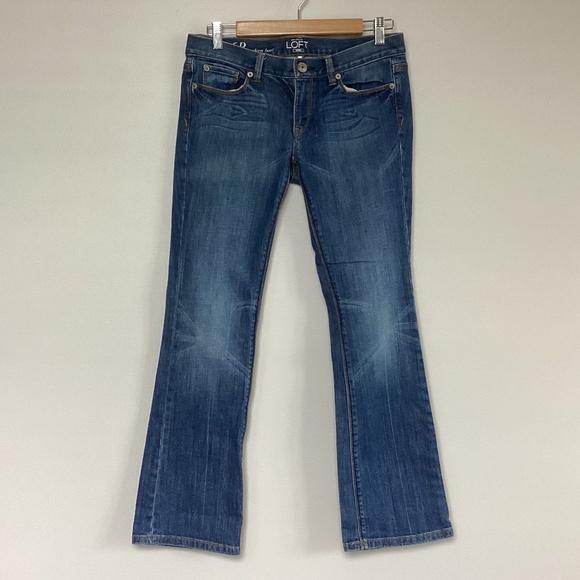 SALE!!! 🏷️ LOFT low Rise Modern Boot Jeans - 28 / 6P - Picture 2 of 6